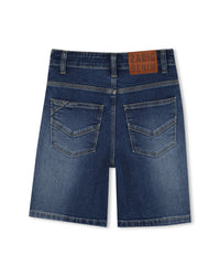 Bermuda en denim - Brossage & Stone Pousse