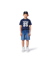 Bermuda en denim - Brossage & Stone Pousse