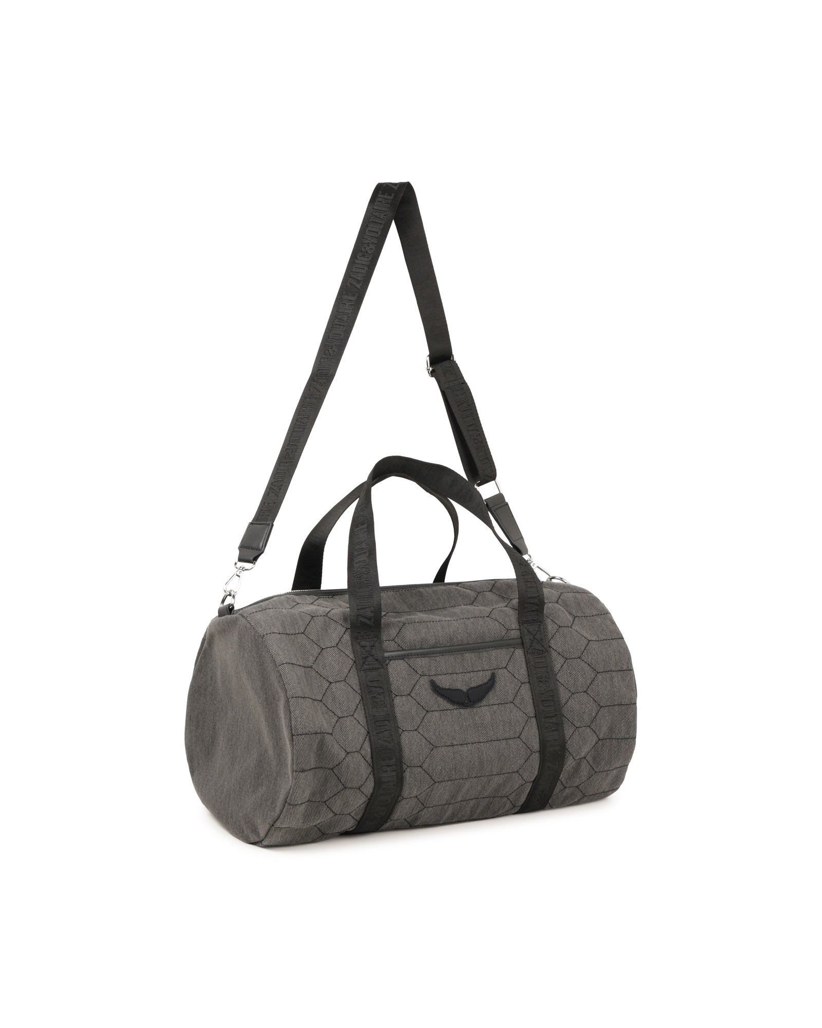Sac voyage en denim - Black