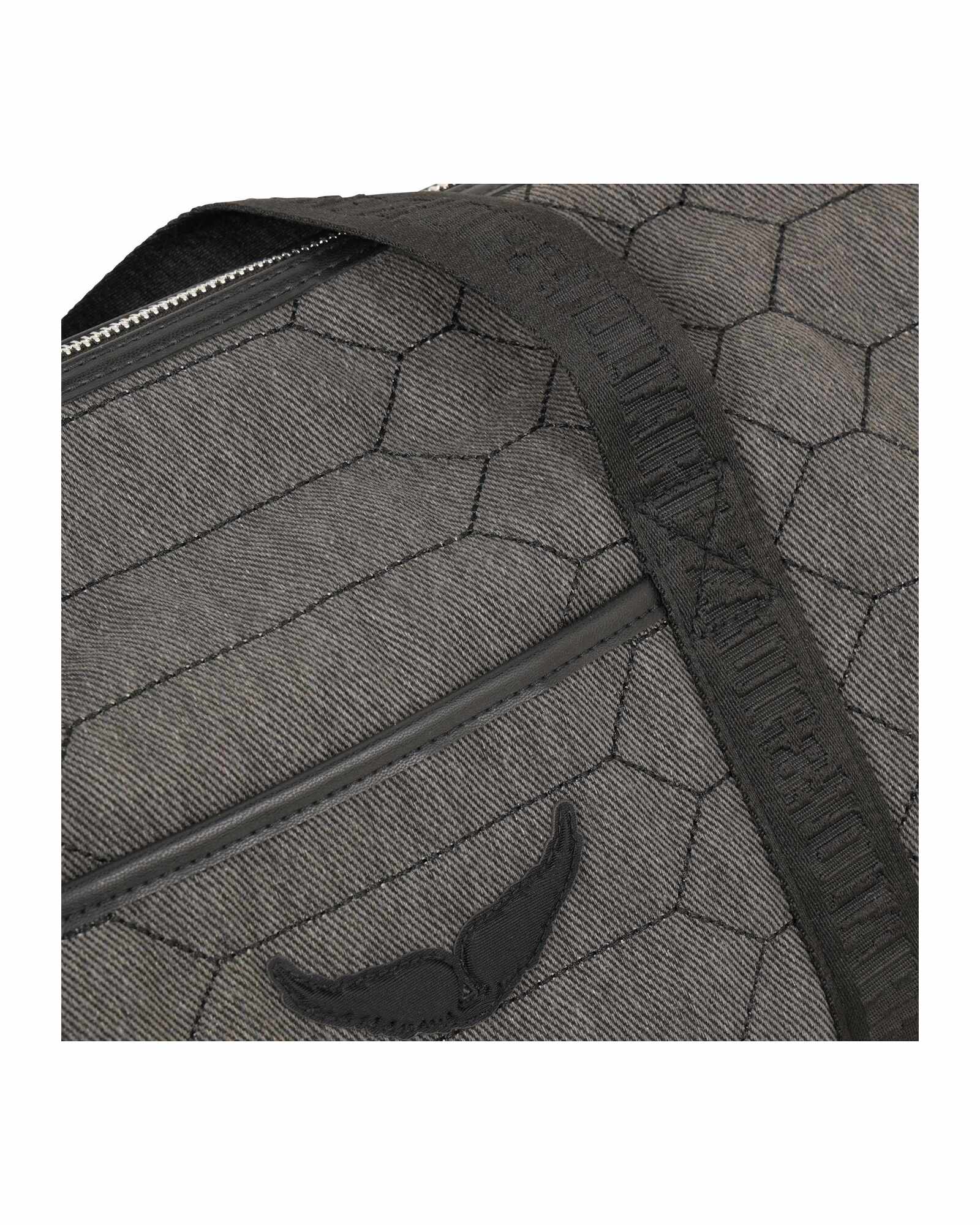 Sac voyage en denim - Black