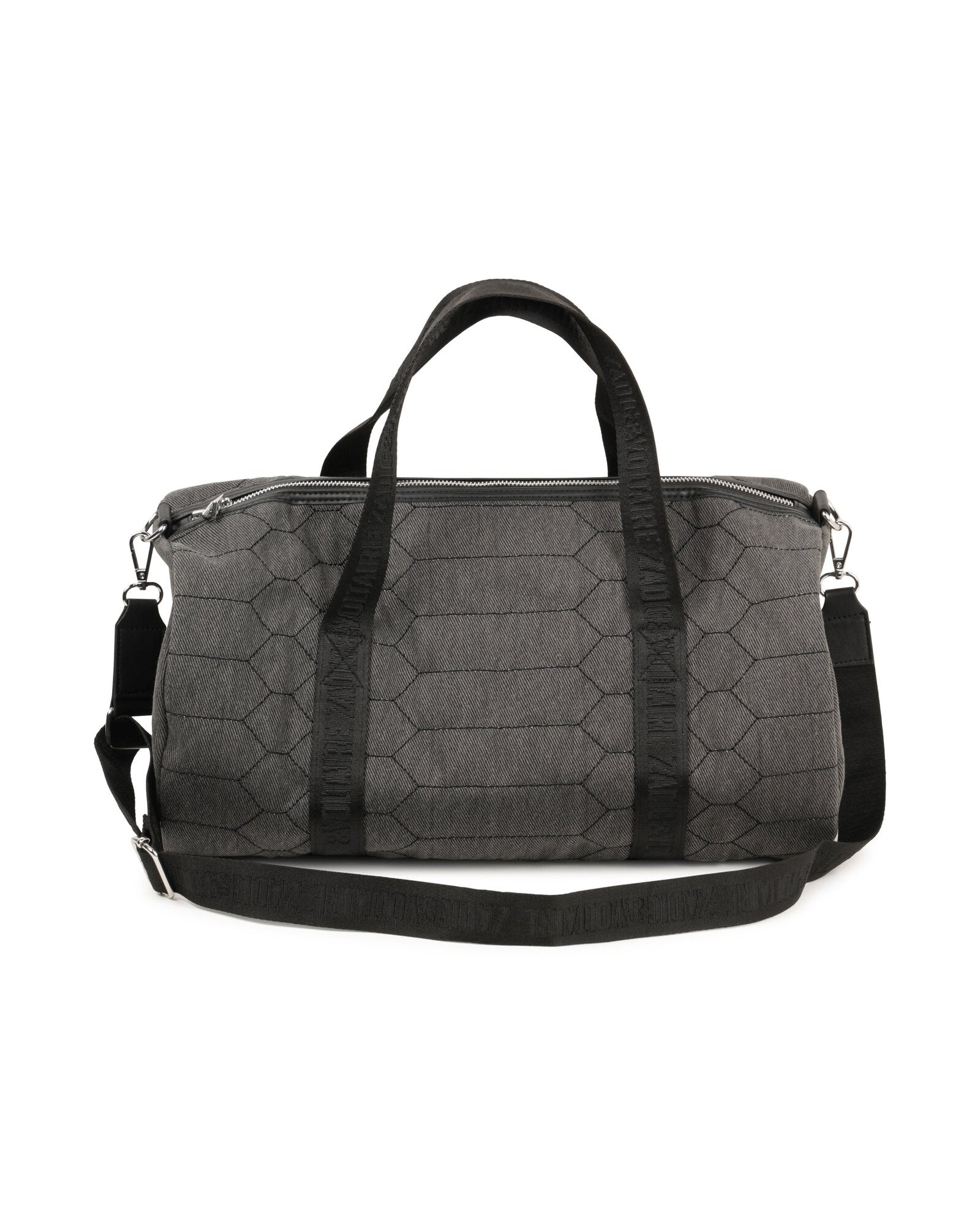 Sac voyage en denim - Black