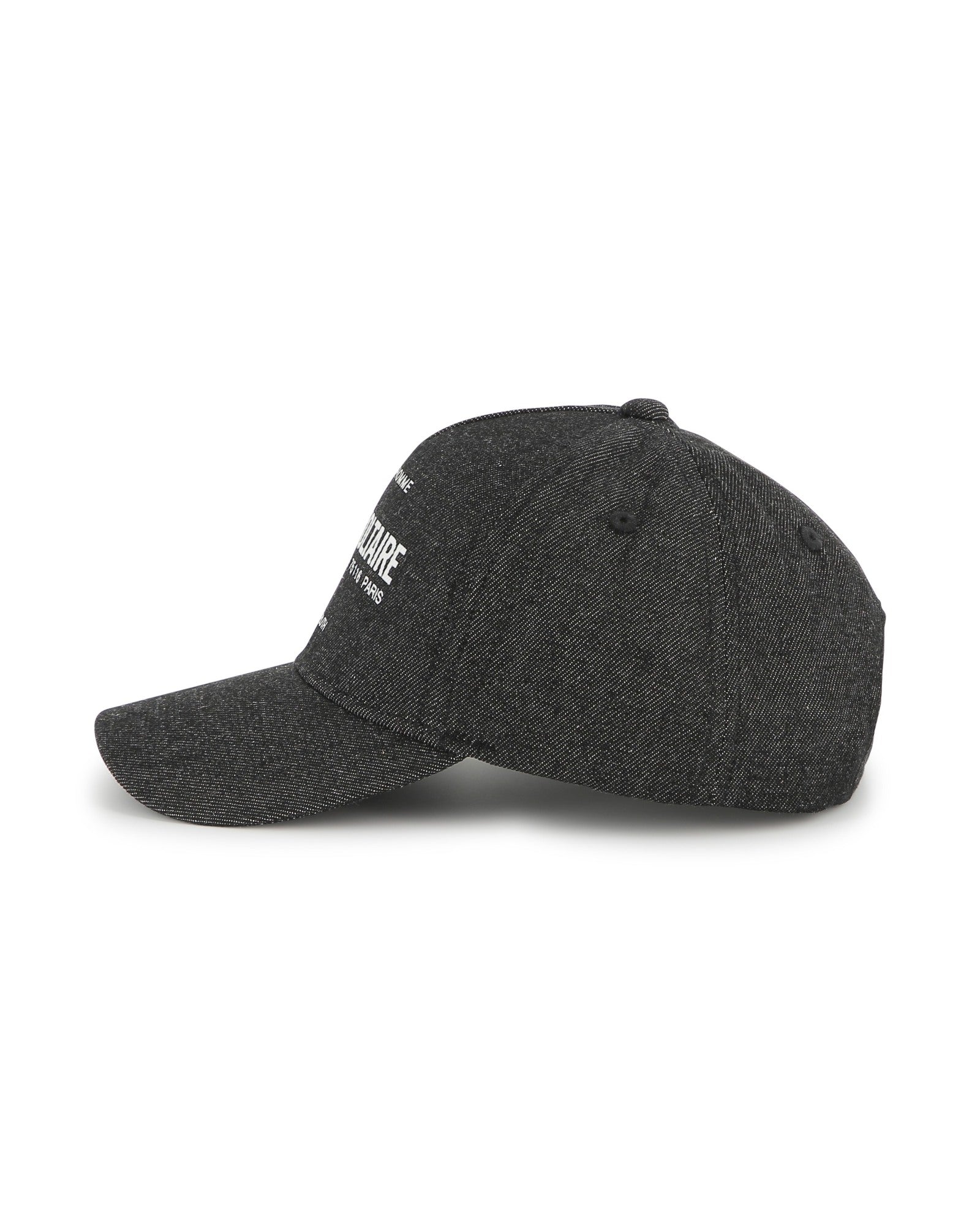 Casquette en denim - Black