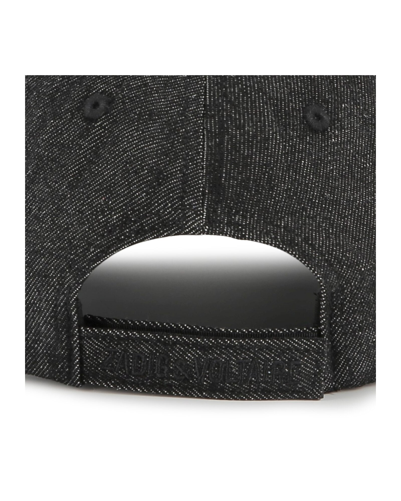 Casquette en denim - Black