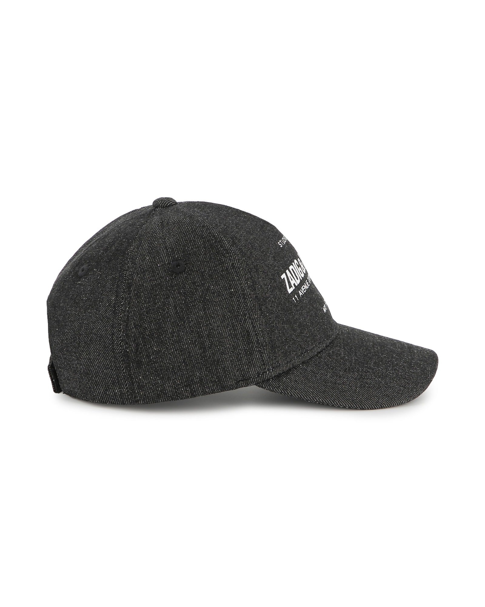Casquette en denim - Black