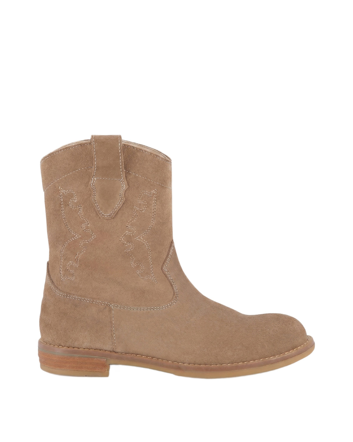 Bottines en cuir - Sand