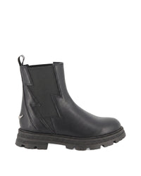 Bottines en cuir - Black
