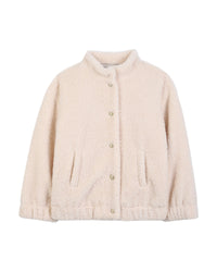 Veste à col rond- New Beige - New Beige