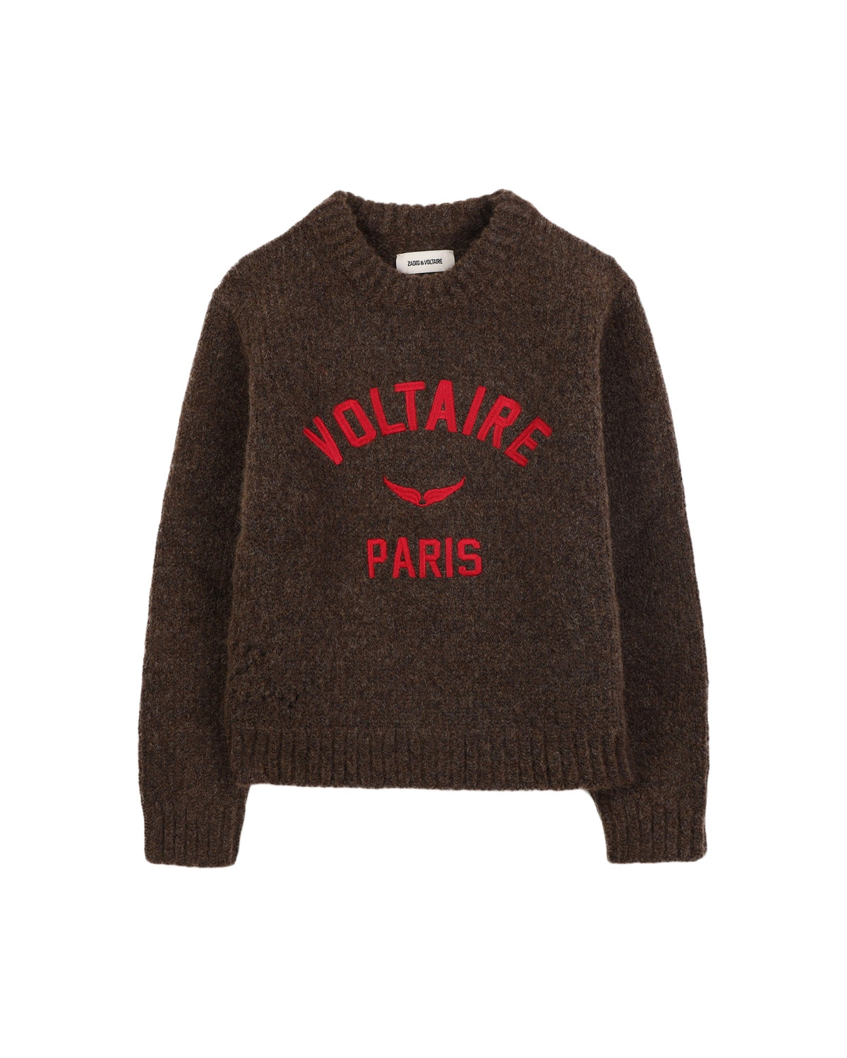 Pull à col rond en laine - Maple