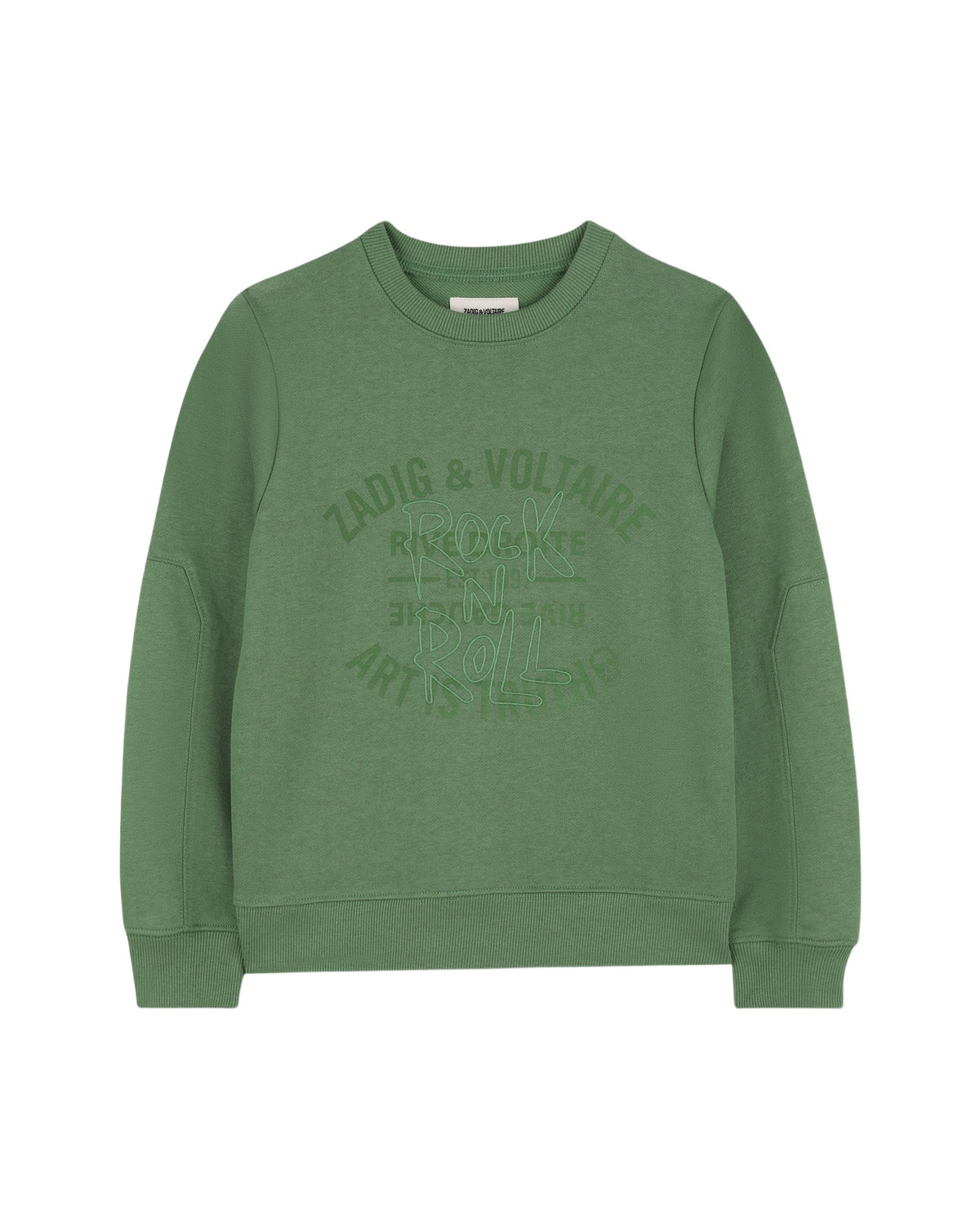Sweat surteint avec imprimé et broderie à l'avant - Willow Bough