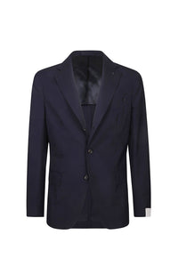 Veste à col classique - Bleu