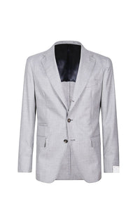 Veste à poches plaquées - Gris Clair
