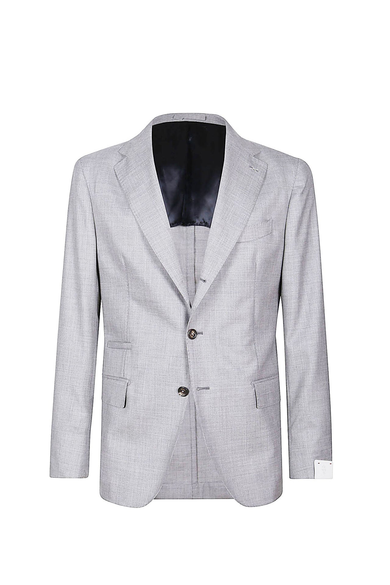 Veste à poches plaquées - Gris Clair