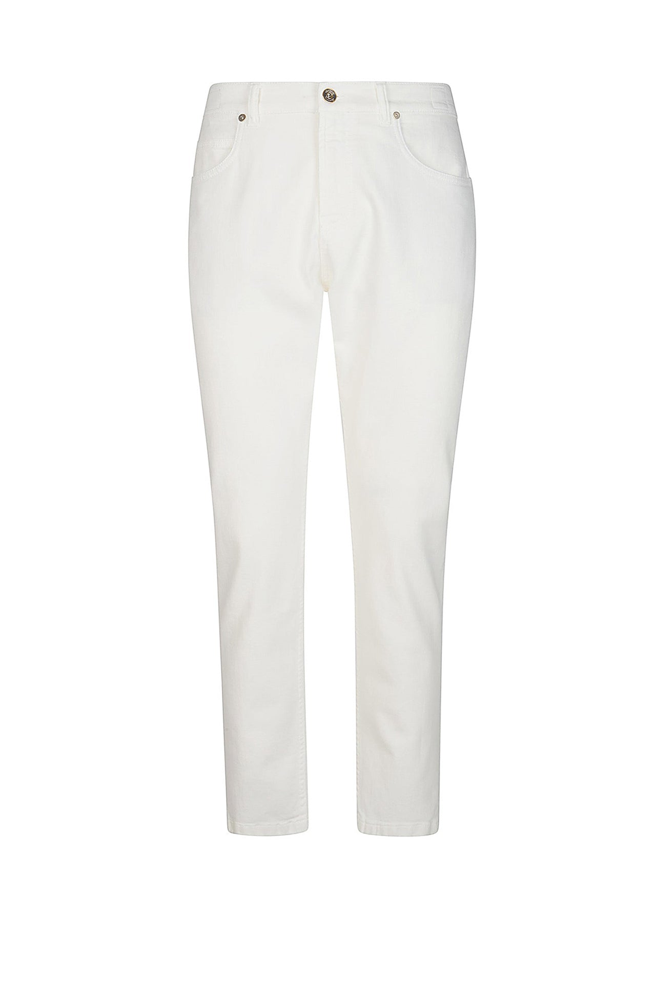 Jean coupé droit - Blanc