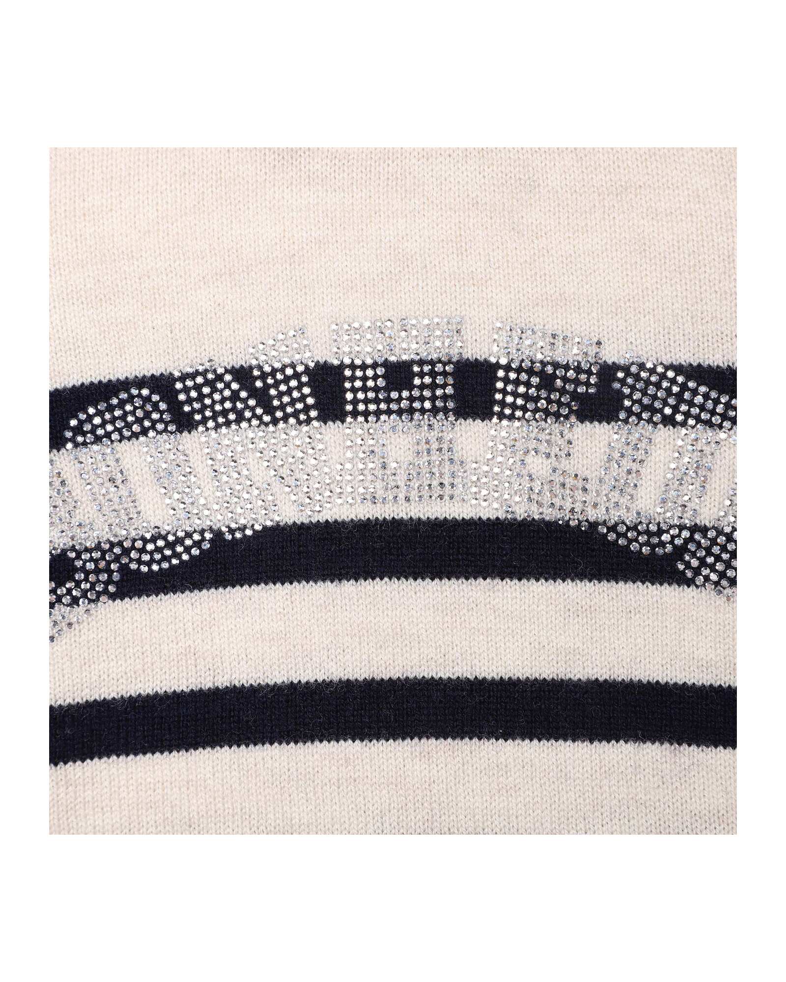 Robe en laine et cachemire - Écru Marine