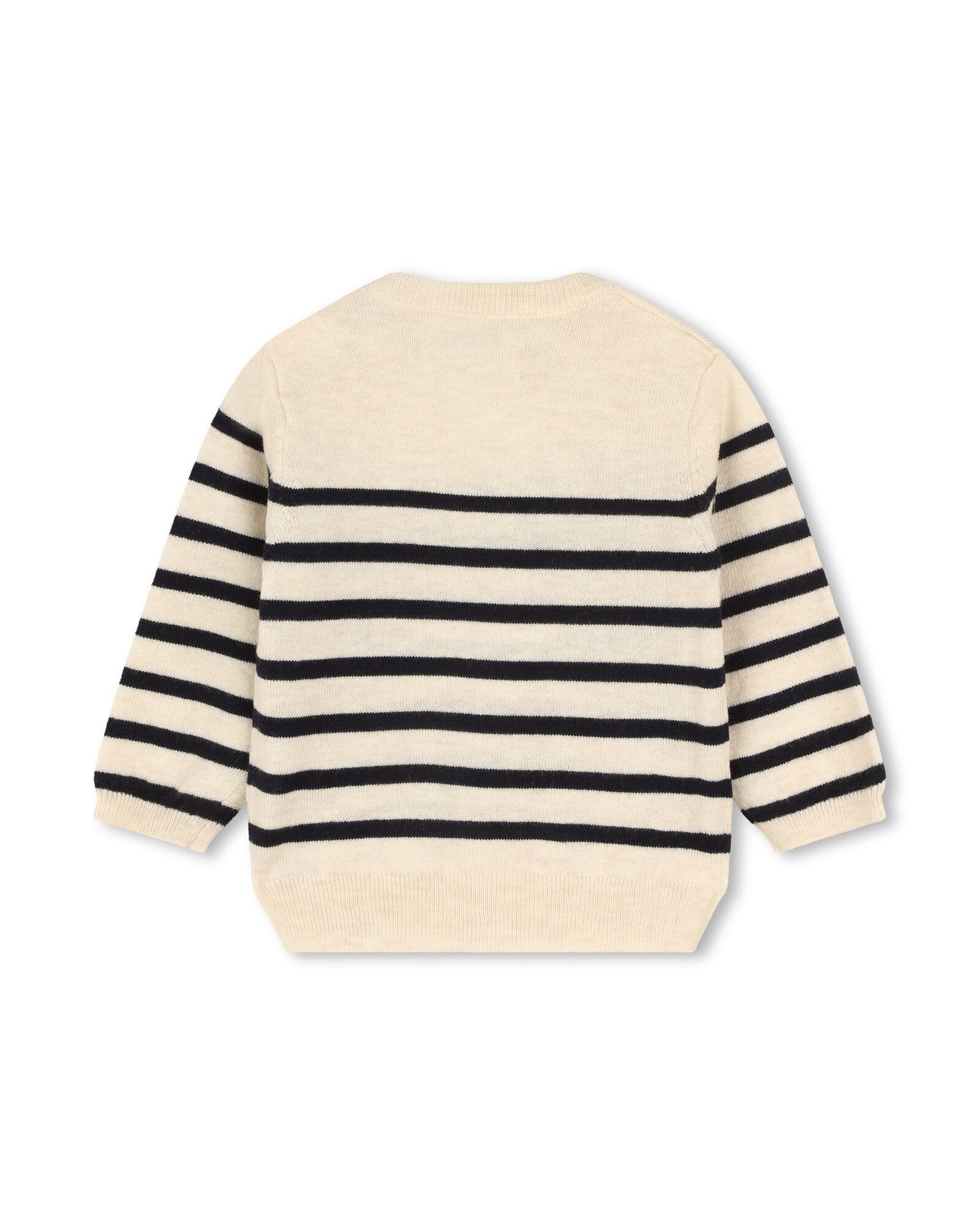Ensemble pull et pantalon en laine et cachemire - Écru Marine
