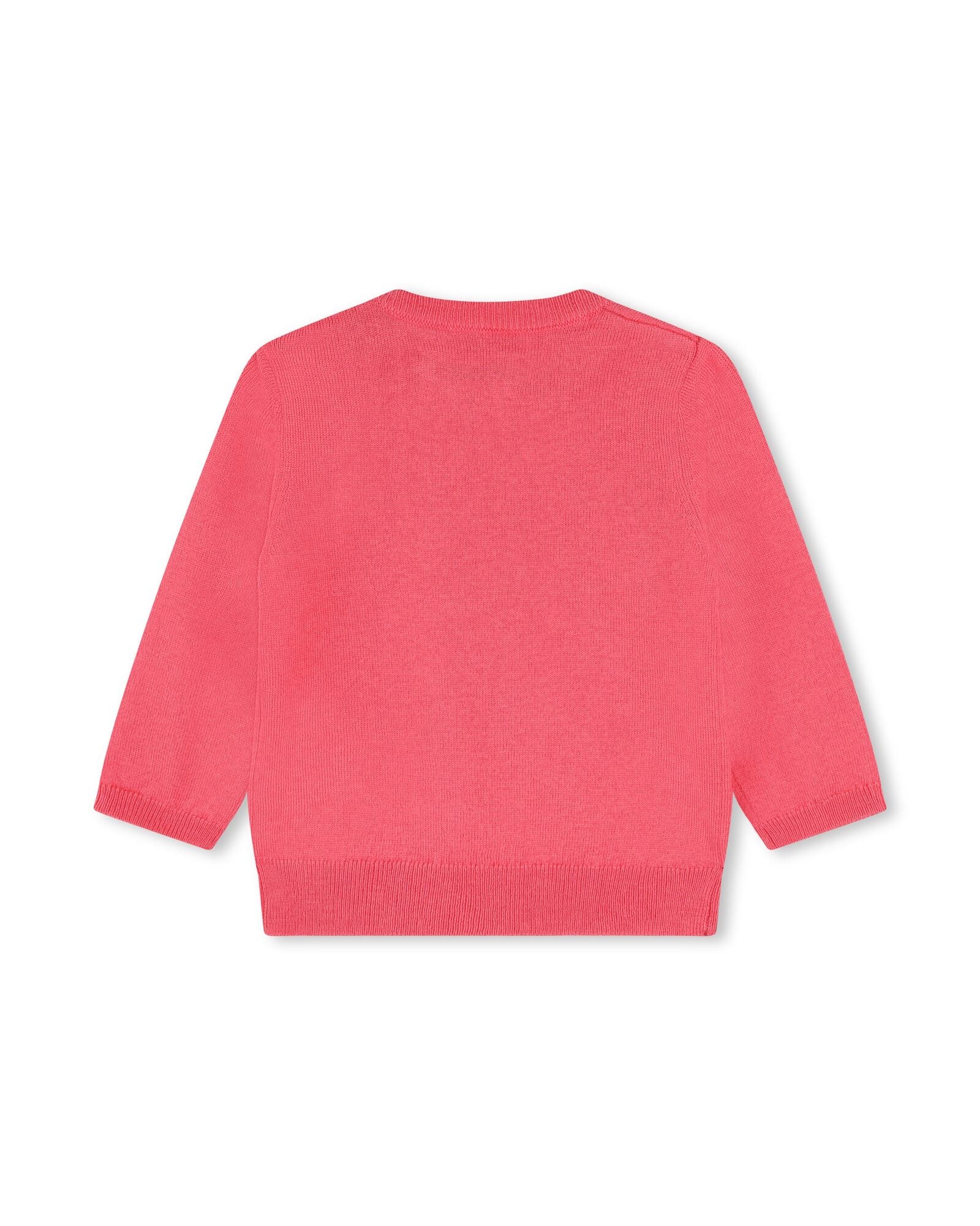 Ensemble pull et pantalon en laine - Rose ecru