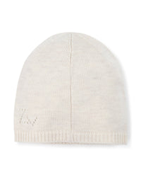 Wool and cashmere bonnet and slipper set - Linen Chiné