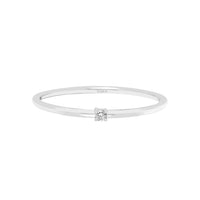 BAGUE  OR BLANC