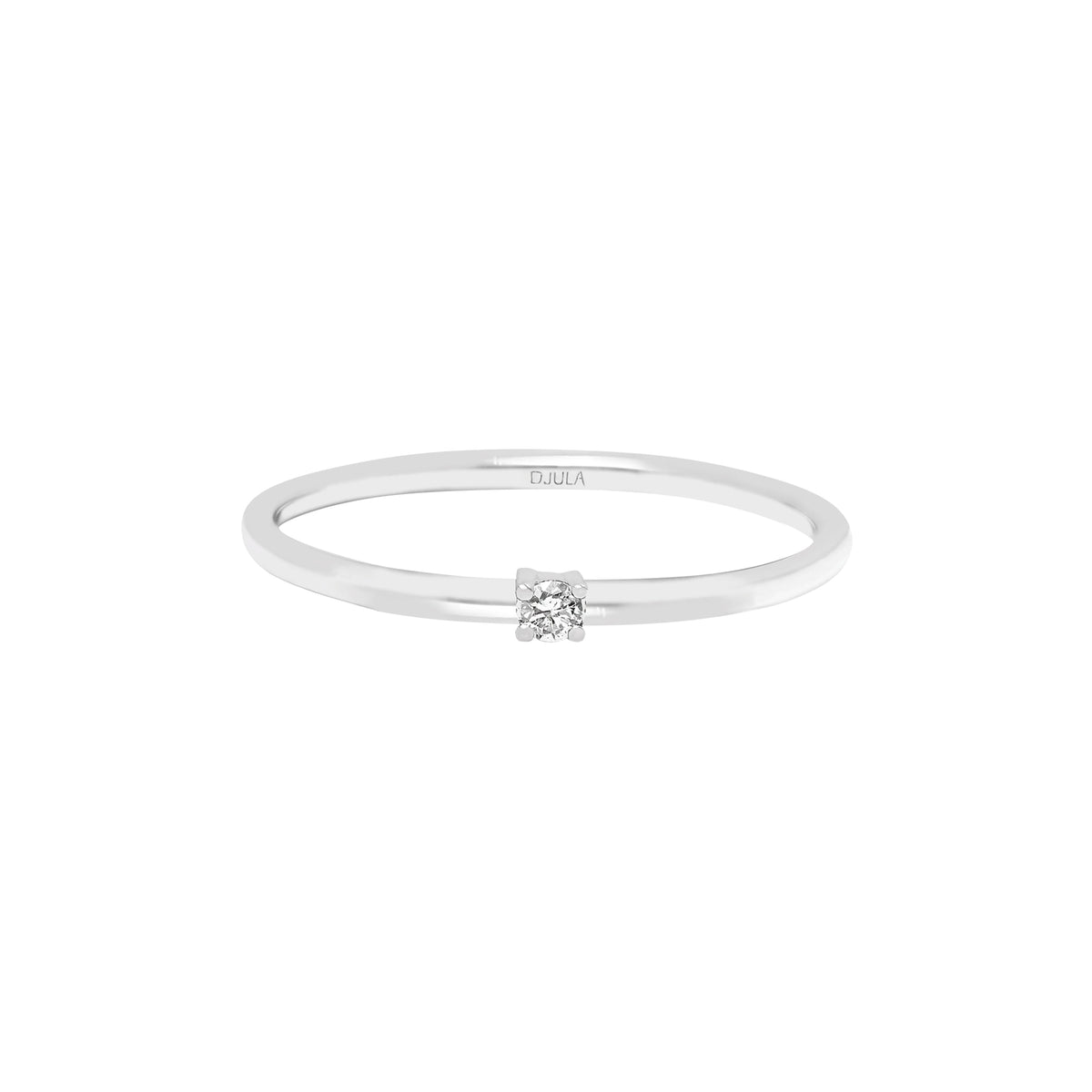 PrixTroca:120€_VentesTroca:0_QtyTroca:1_ST:0%_Bague en Or blanc 18K sertie d'un diamant - Blanc