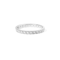 BAGUE  OR BLANC