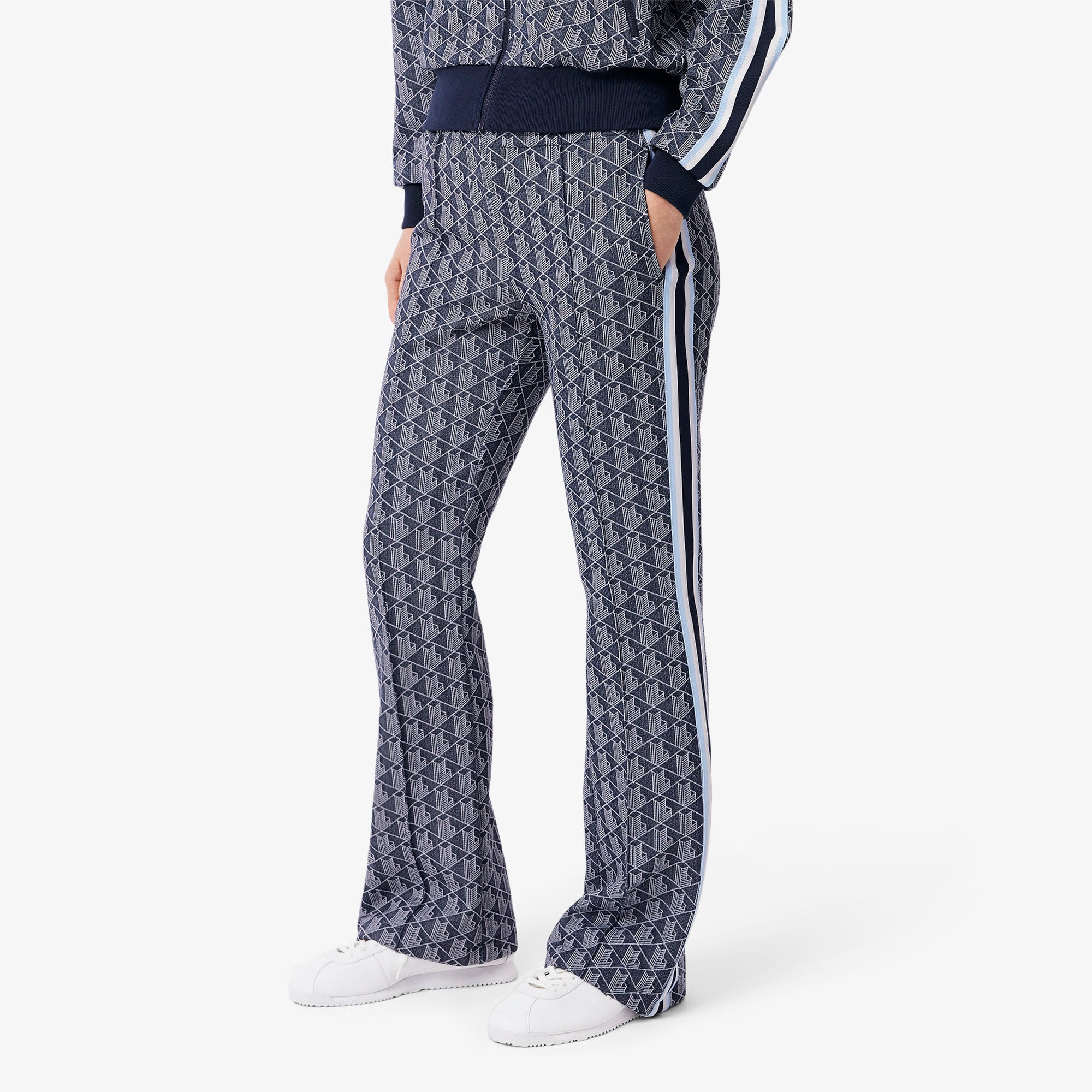 Pantalon de survêtement - Marine & Blanc