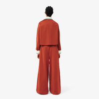 Pantalon oversize décontracté - Briquette
