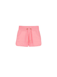Pantalon boyfriend en denim - Rose Saumon & Blanc