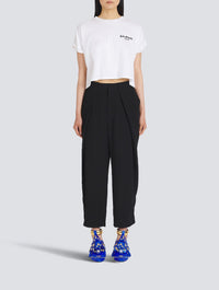 Pantalon en crêpe éco-design - Noir