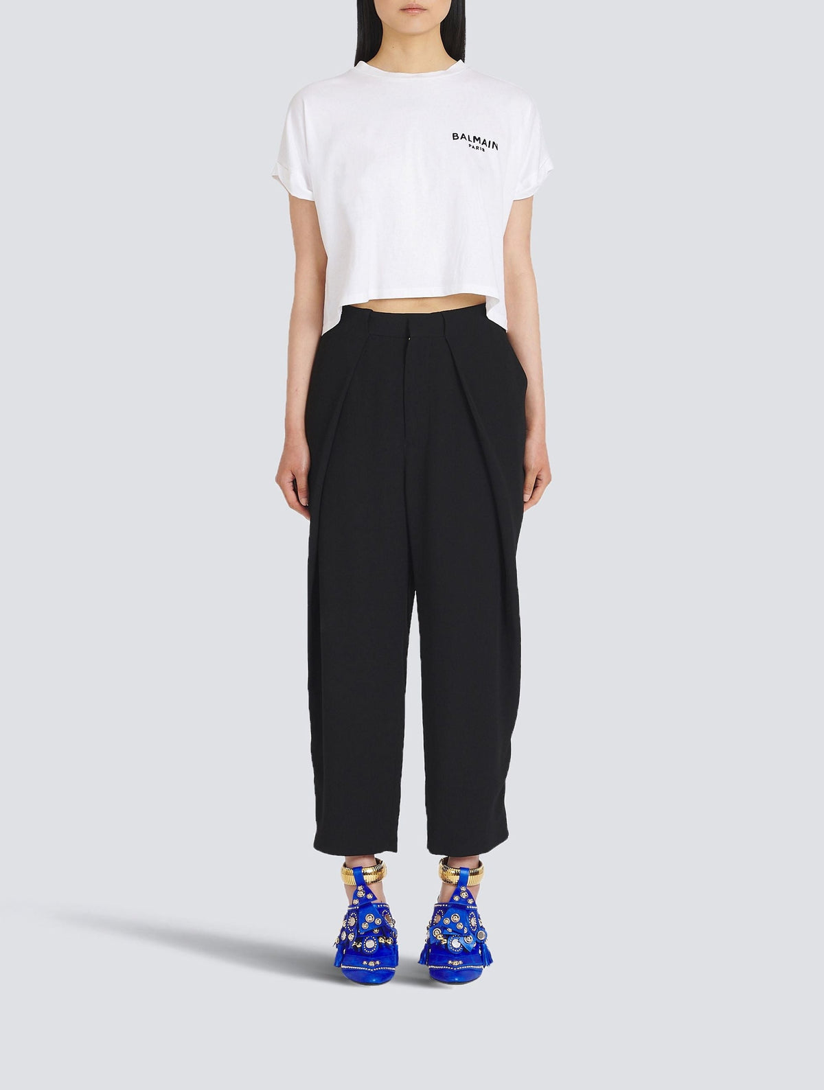 Pantalon en crêpe éco-design - Noir