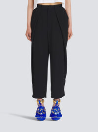 Pantalon en crêpe éco-design - Noir