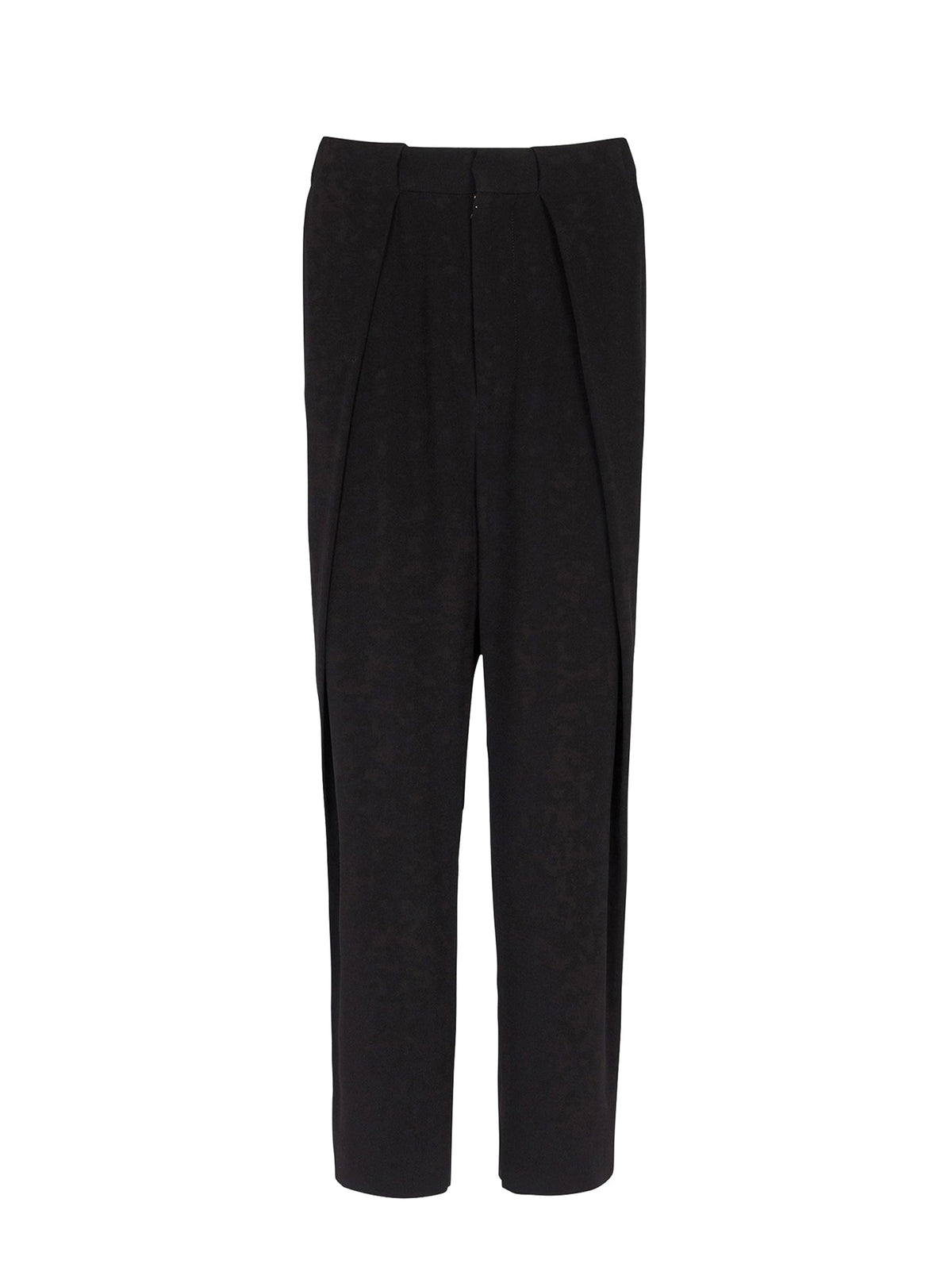 Pantalon en crêpe éco-design - Noir