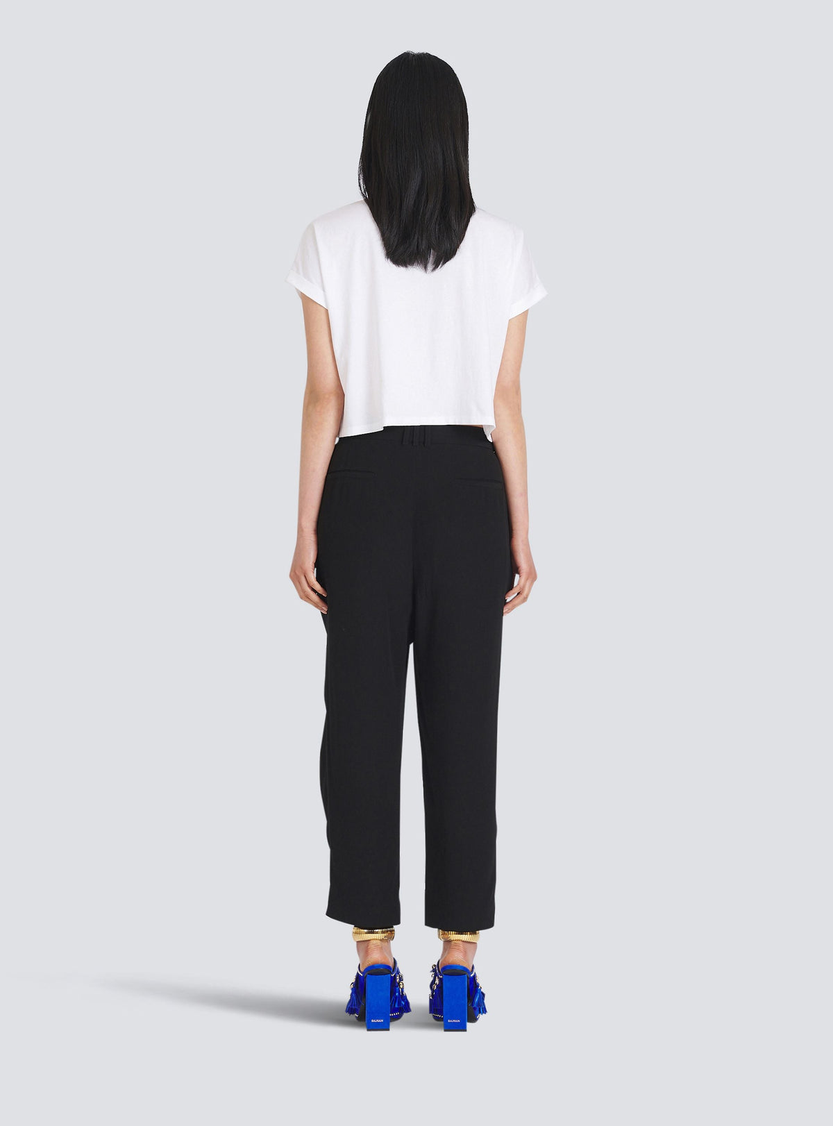 Pantalon en crêpe éco-design - Noir