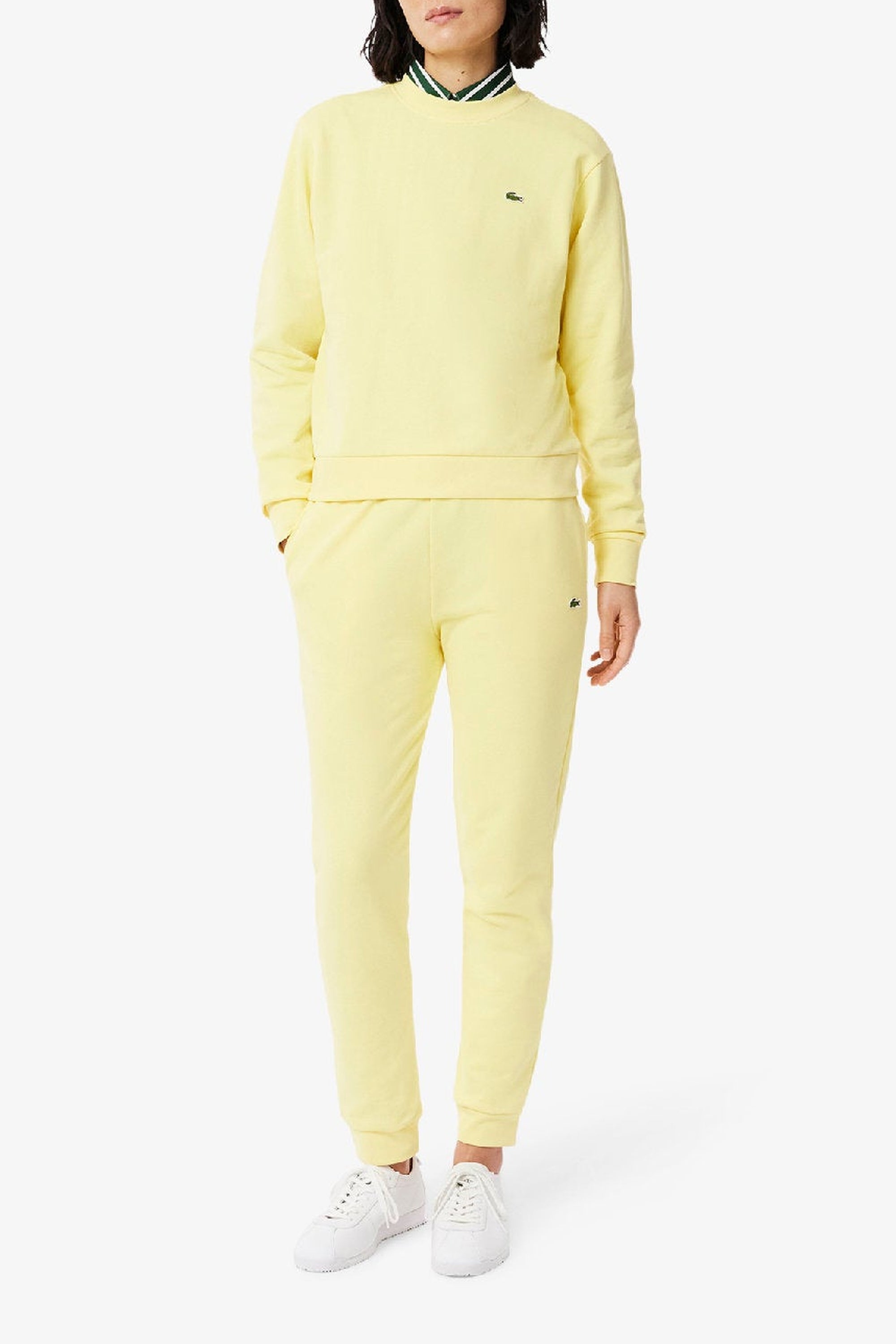 Pantalon de survêtement en molleton - Jaune