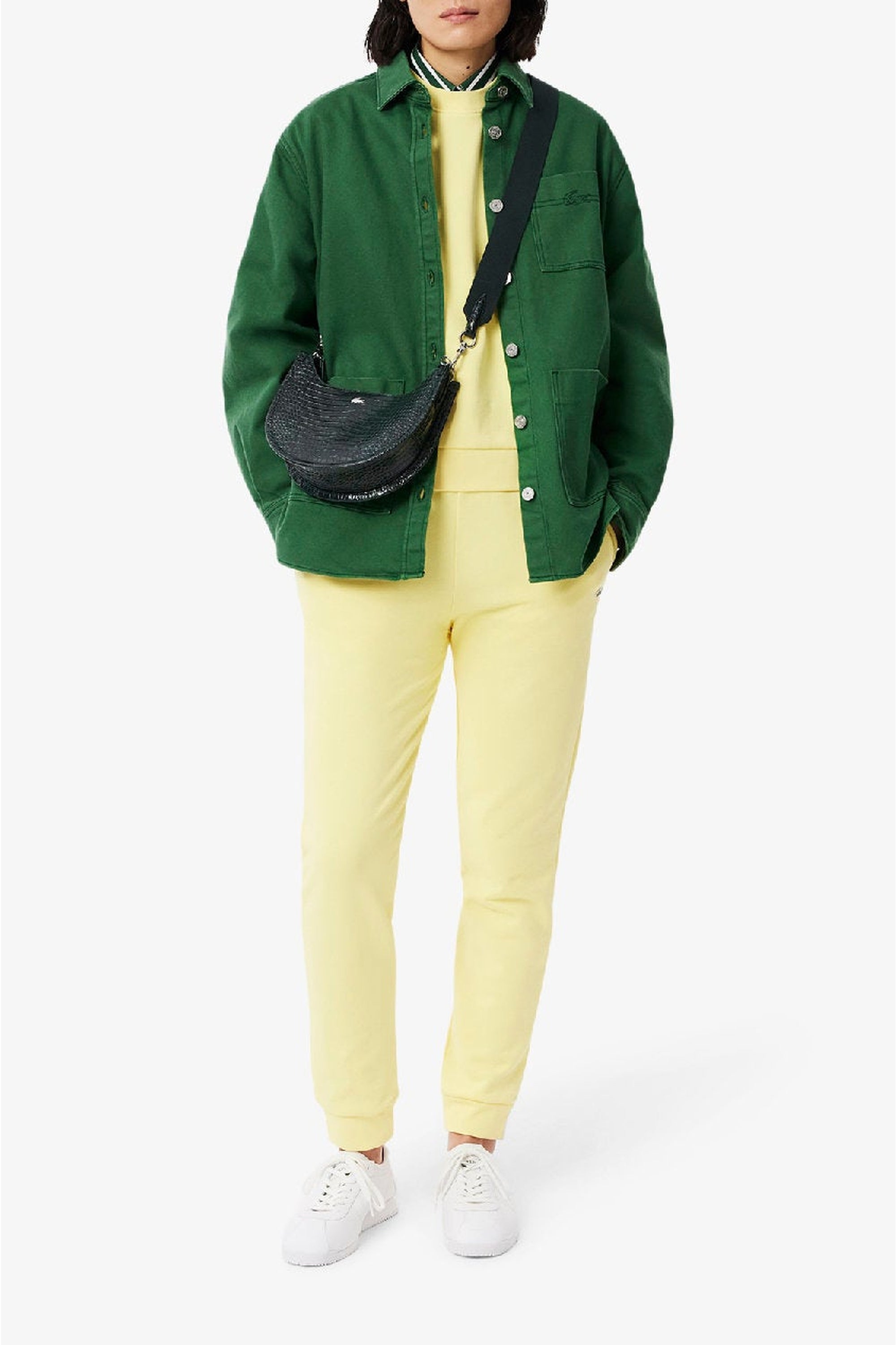 Pantalon de survêtement en molleton - Jaune