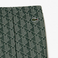 Pantalon de survêtement flare en monogramme - Vert & Copeau