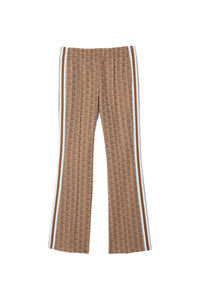 Pantalon de survêtement flare monogramme - Croissant & Cookie