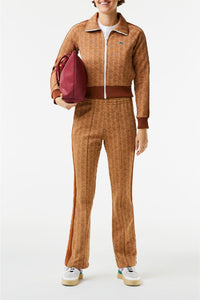 Pantalon de survêtement flare en monogramme - Viennois & Liqueur
