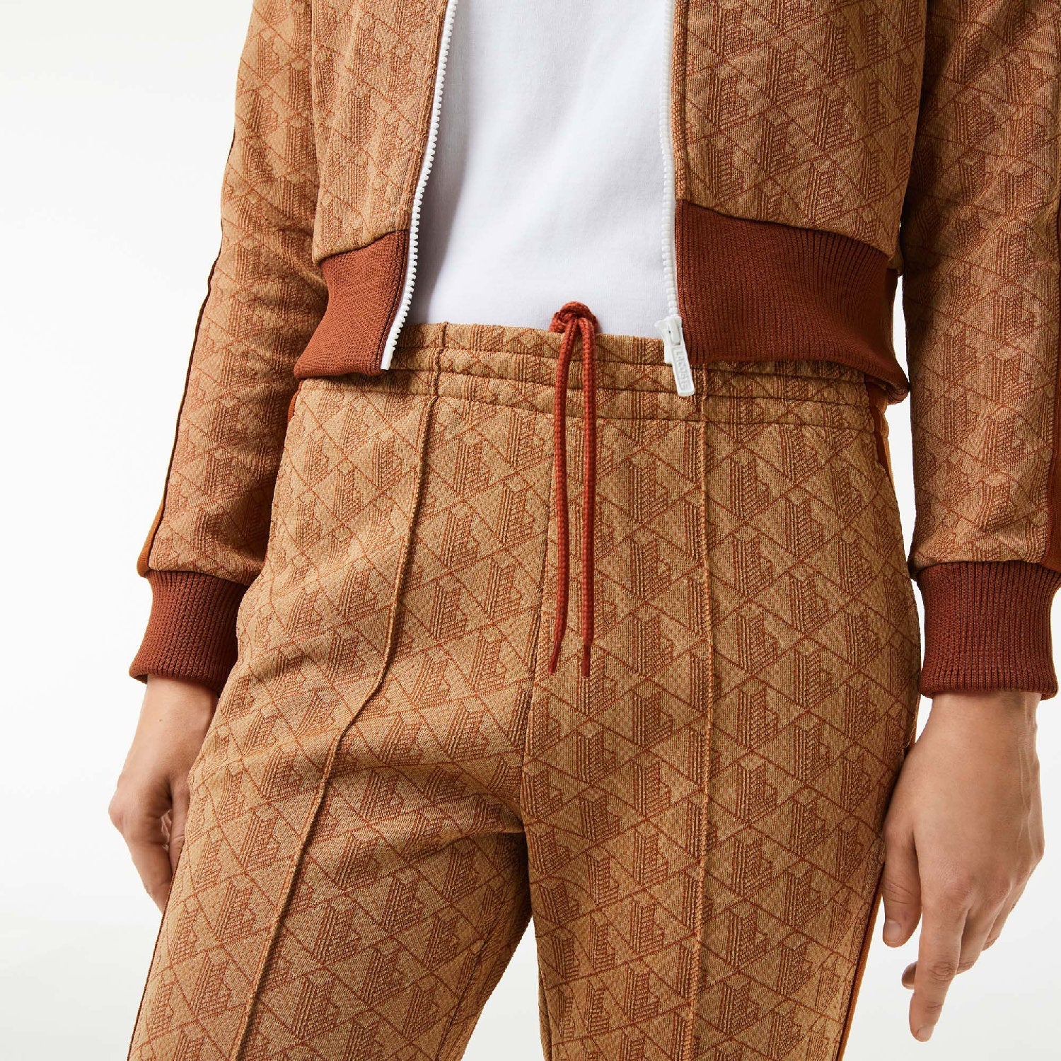 Pantalon de survêtement flare en monogramme - Viennois & Liqueur