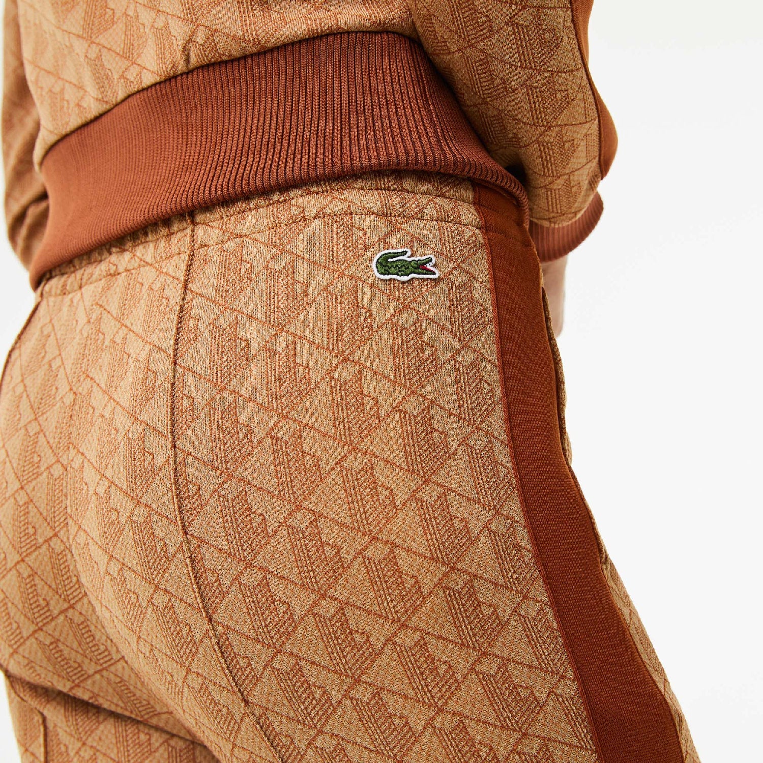Pantalon de survêtement flare en monogramme - Viennois & Liqueur