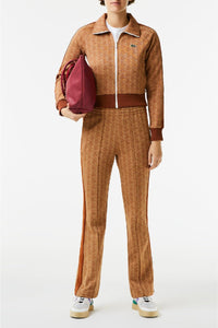 Pantalon de survêtement flare en monogramme - Viennois & Liqueur
