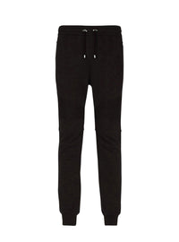 Pantalon de jogging en coton éco-design monogramme - Noir & Or