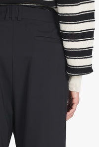 Pantalon plissé éco-design - Noir