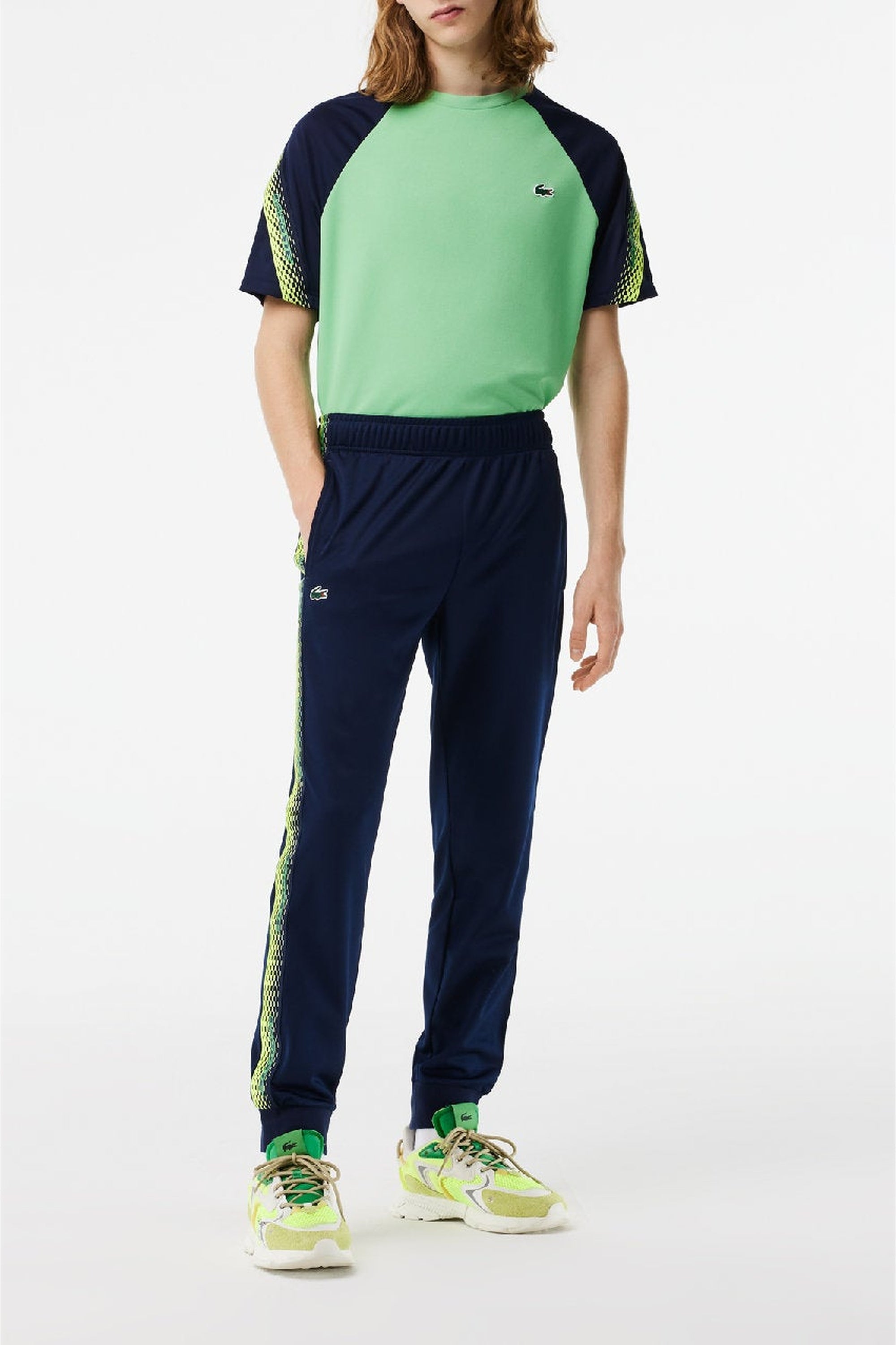 Tennis pique sweatpants - Navy
