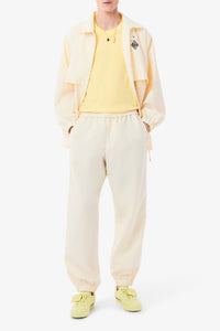 Oversized twill sweatpants - Powder