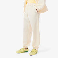 Oversized twill sweatpants - Powder