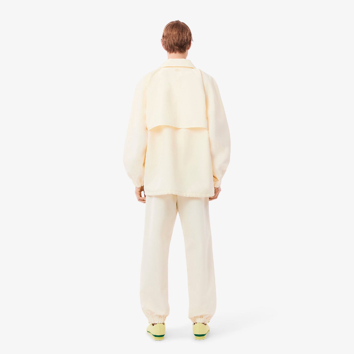 Oversized twill sweatpants - Powder