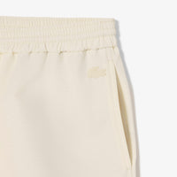 Oversized twill sweatpants - Powder