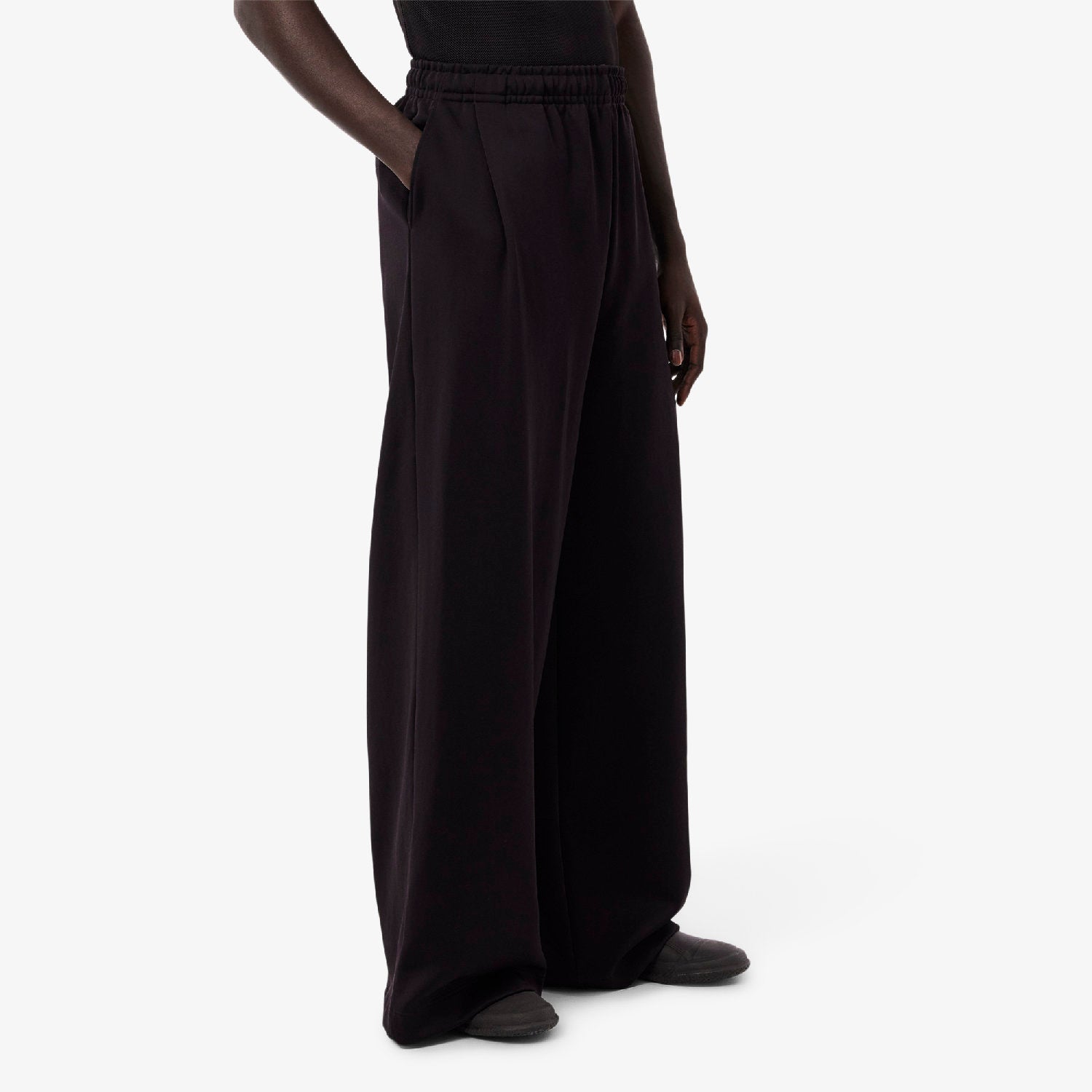 Oversized satin sweatpants - Buffalo