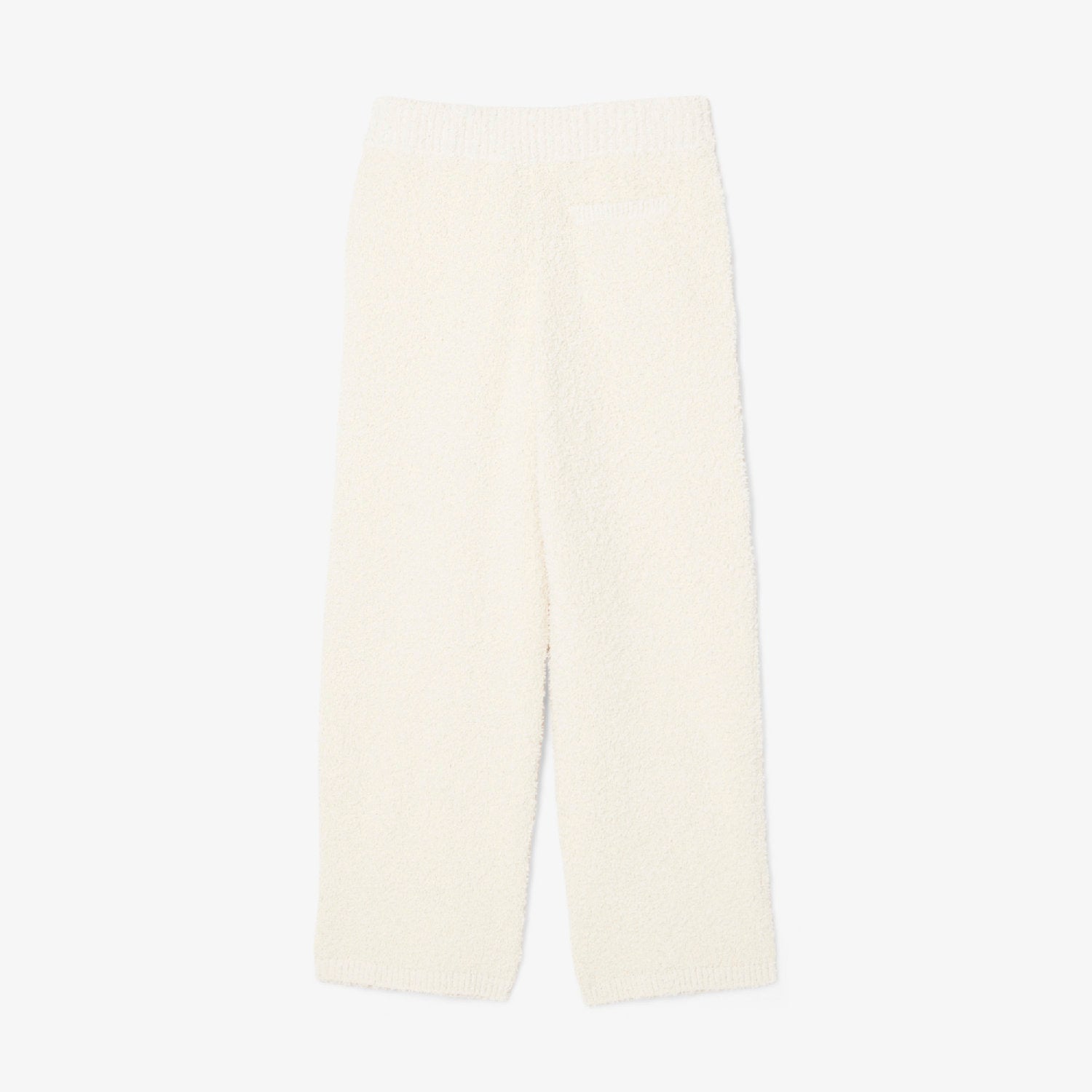 Pantalon décontracté en maille bouclette - Farine
