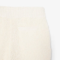 Pantalon décontracté en maille bouclette - Farine